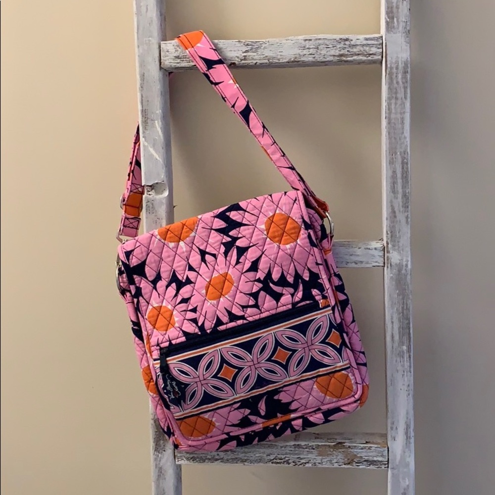 Flowered Vera Bradley Crossbody